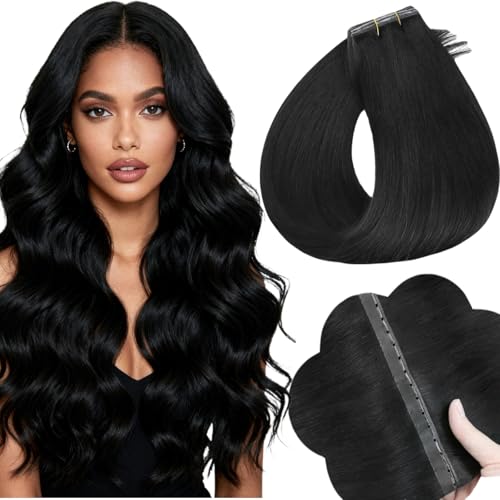 Full Shine Butterfly Weft Hair Extensions Human Hair 16 In