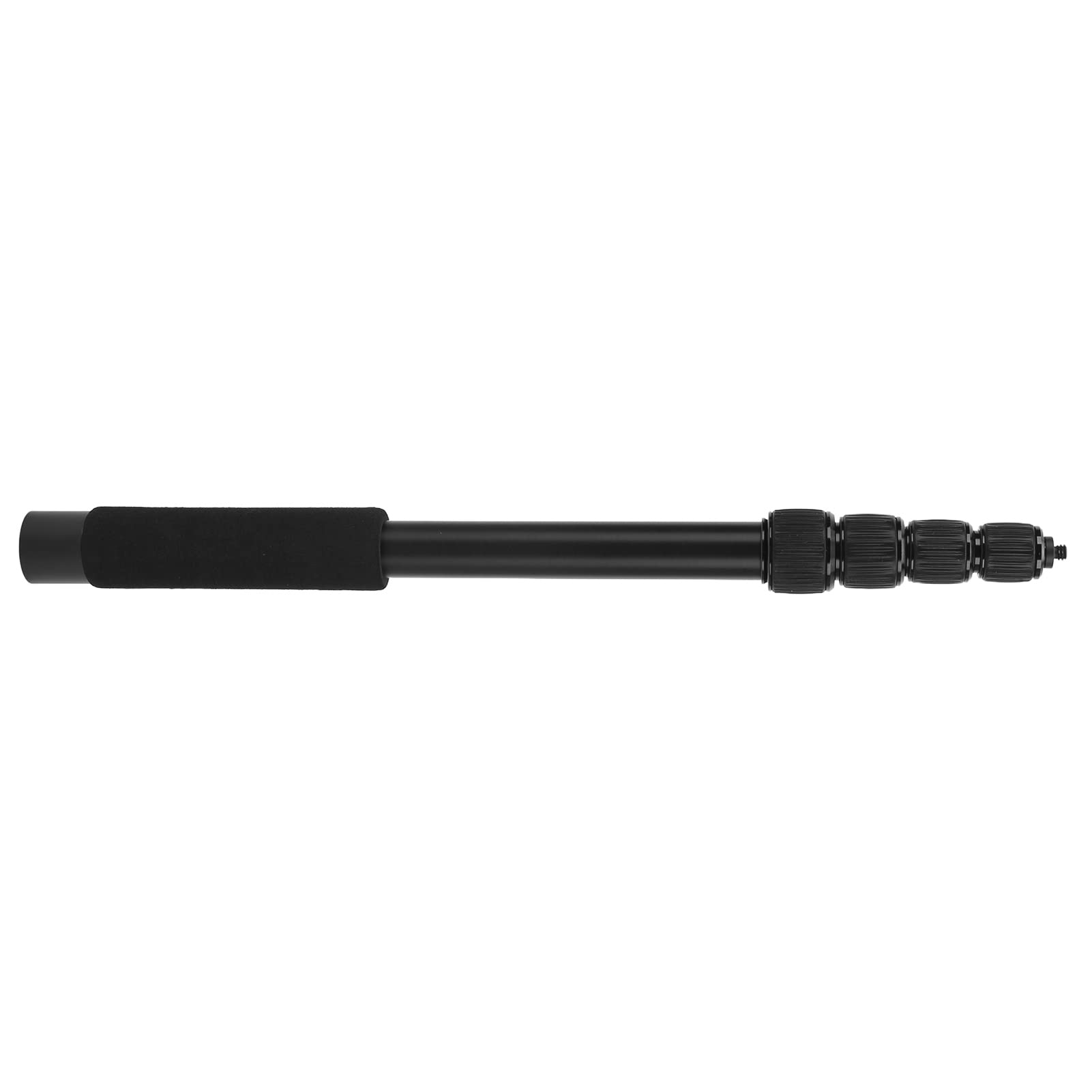 Mic Boom Pole, Mic Boom Arm Tornillo de 1/4 pulgadas Sistema de bloqueo de aleación de aluminio para aplicaciones de TV para la producción de vídeo para entrevistas (5 nodos)