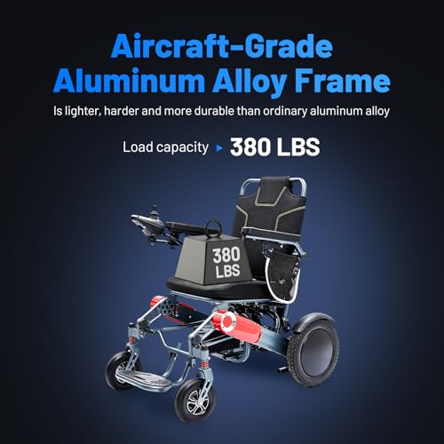 Electric Wheelchair Foldable Lightweight