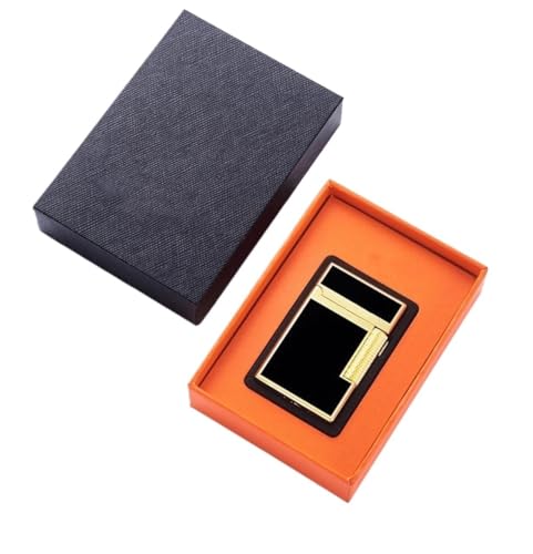 Encendedor de butano metálico tipo flip con doble llama miniatura 7