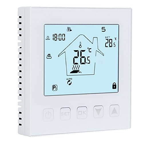 Thermostat de chauffage au sol intelligent Walmeck tactile - 6