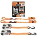 SmartStraps Ratchet Straps - 10ft OR Premium RatchetX 2pk 3,000lb
