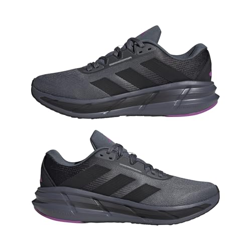 adidas Herren Questar 3 Running Shoes, Onix/core Black/Purple Burst, 36 2/3 EU – Ansicht 6