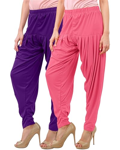 Image of Buy That Trendz Patiala Salwar for Women Relaxed Fit Viscose Patiyala Salwar Harem Bottom Pants