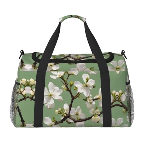 Sac de sport Dogwood à fleurs pour ranger toutes vos affaires de gym