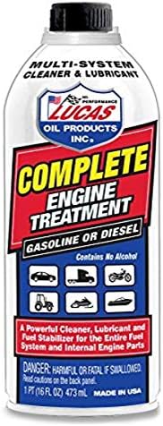 Lucas Oil Products LUC10016 Complete Engine Treatment, 16 fl. oz, 1 Pack