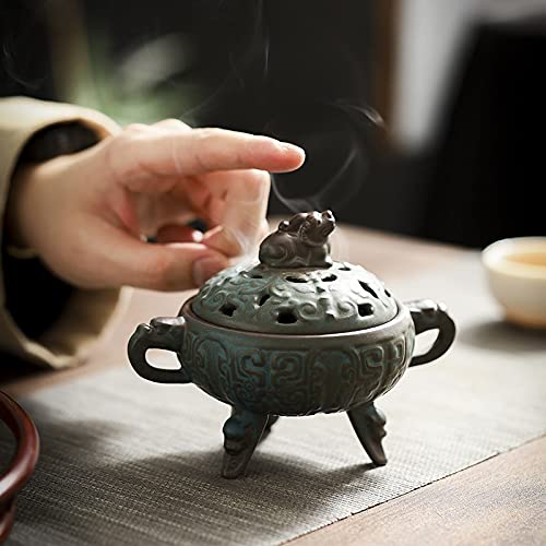 Amazon.com: Ceramic Incense Burner Antique Bronze Incense Burner