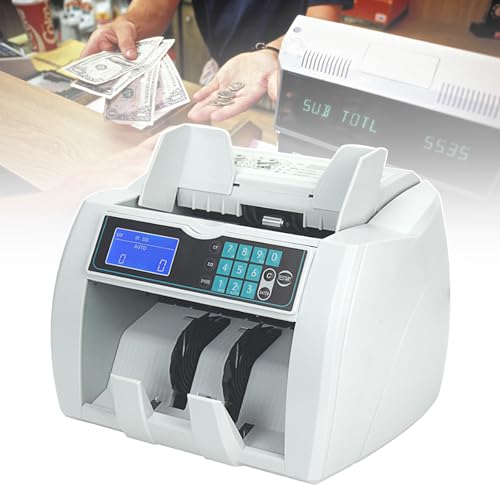 Detector De Falsificação LED Multimoeda, Máquina De Contagem De Notas Estrangeiras, Detecção UV/MG/I