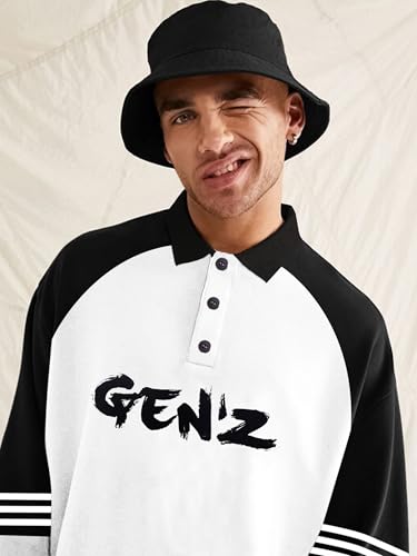 Image of Noble Monk Men's Polyester Oversized Fit Polo T-Shirt