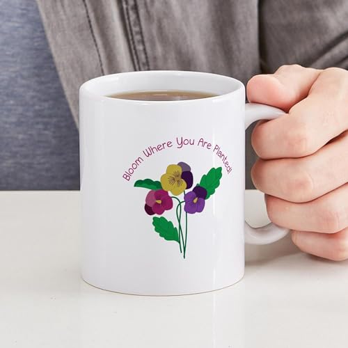Taza de cerámica 11 oz blanco CafePress miniatura 6