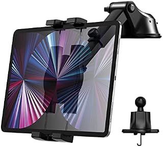 Oilcan Samochodowy uchwyt na tablet, uchwyt na telefon, stojak na deskę rozdzielczą, stojak na tablet, Van Dash przyssawka zaciski do przedniej szyby do iPada Mini Air Pro, iPhone, Samsung Galaxy,