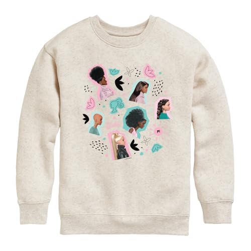 Barbie - Easter - Photo Collage - Toddler And Youth Crewneck Fleece Sweatshirt