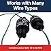 Konnect-It Waterproof Wire Connectors - Twist-On Splice Electrical Connectors for 18-22 AWG Wires - Fast & Tool-Free - Indoor and Outdoor Lighting, Sprinklers, and Mechanical Terminals - 5 Pack