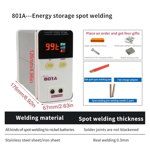 Station de soudage par points pour vos projets de bricolage et batterie - 8