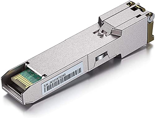 Image of 10Gtek 2.5G SFP-T, 2.5GBase-T, SFP to RJ45, Compatible with Fortinet, Netgear, TP-Link and Other Open Switches