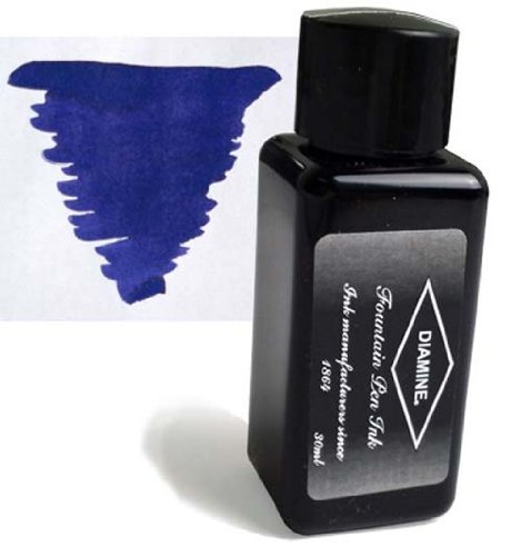 Encre en bouteille Diamine Myrtille Dm-3088, la nuance des calligraphes