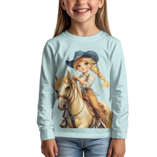 Image of Uourmeti Teens Girls Long Sleeve T Shirts Fall Outfits Boys Active Sportswear Running Tops