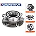 PAROD 513301 Front/Rear Wheel Hub and Bearing Assembly Compatible with Audi A4 A5 A6 RS5, RS7, A4 Quattro A5, A6, A7, A8, Allroad, Q5, SQ5, S4, S5, S6, S7, S8
