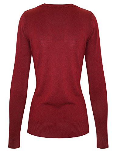 Image of Cielo Women's Solid Soft Stretch Pullover Knit Sweater