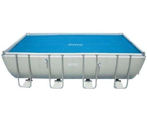 Intex Solar Cover for 18ft X 9ft Rectangular Frame Pools, Measures 17'...