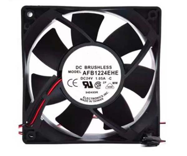 Ventola di raffreddamento inverter AFB1224EHE 24V 1.05A 2 fili 2 pin 12 cm 120 x 38 mm
