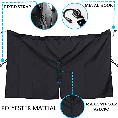 Car Divider Privacy Curtains, Car Window Cover, Magnetic Blackout Van Privacy Curtains, Car Camping Curtains, Front Rear Side Window Covers, Child Car Sun Shades for Car Windows (150 g)