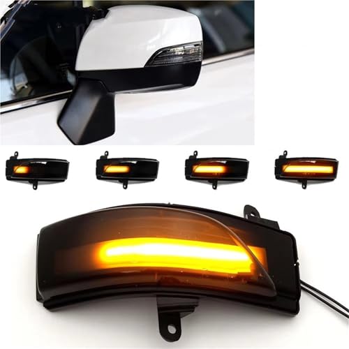 Intermitentes dinámicos LED de espejo para Subaru Forester SJ 2014-2018 4