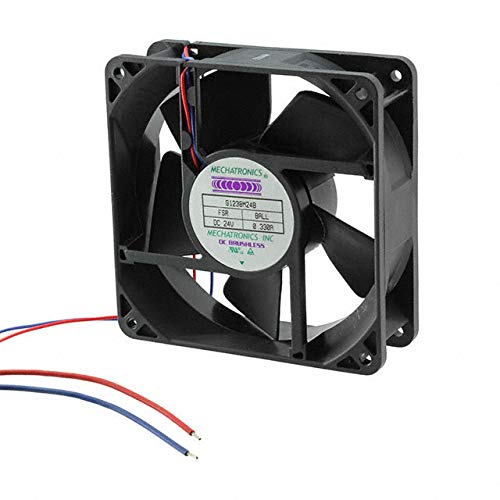 MECHATRONICS G1238M24B-FSR DC Fan AXIAL Ball Bearing 24V 125CFM 43DB 119 X 119 X 38MM