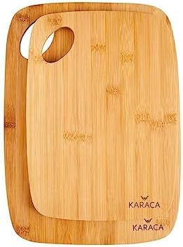 Karaca Karya 2li Bambu Kesme Tahtası - Görsel 1