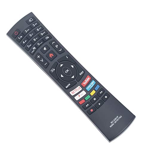 VINABTY RC4391P RC-4391P Replacement Remote Controls Applicable For Bush Vestel Nordmende Smart TV Compatible Models DLED32FHDS DLED49FHDS DLED55UHDHDRS DLED65UHDHDRS DLED32HDS DLED43UHDHDRS - Image 3