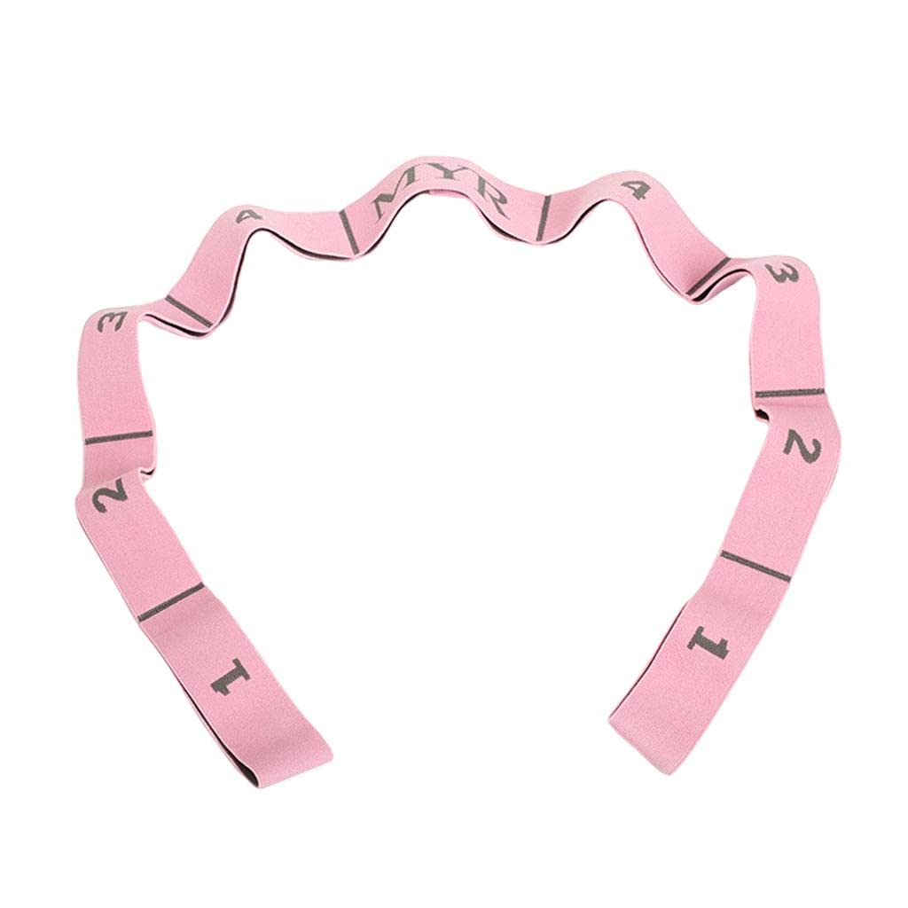 Club Bollywood®Yoga Pull Strap Fitness Str Band Resistance Loop Pink_11 Loops| Fitness, Running & Yoga | Fitness Equipment & Gear |1 Piece Yoga Strap-picture-16