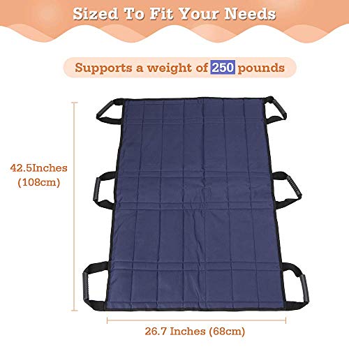 Transfer Boards Positioning Pad Hospital Bed Draw Sheets with Handles