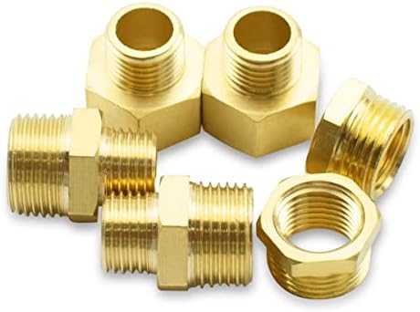 20mm Male To 16mm Female Brass Hex Reducing Bushing Adapter Pipe