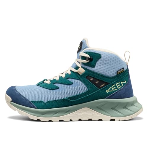 Image of KEEN Women's Hightrail Mid Height Durable Lightweight Breathable Leather Waterproof Hiking Boots