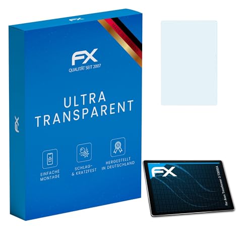 atFoliX Schutzfolie kompatibel mit Asus Transformer 3 T305CA Folie, ultraklare FX Bildschirmschutzfolie (2X)