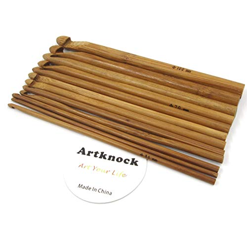Homely Bamboo Crochet Hooks Needles Knit Weave Craft Yarn Sewing Tools