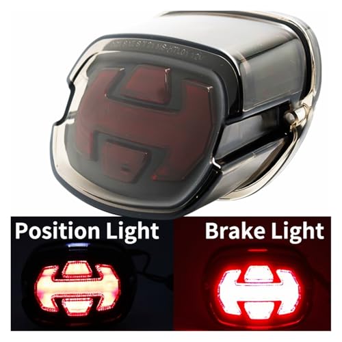 Clignotant de frein moto et feu arrière pour Harley Davidson Sportster et Dyna FXDL