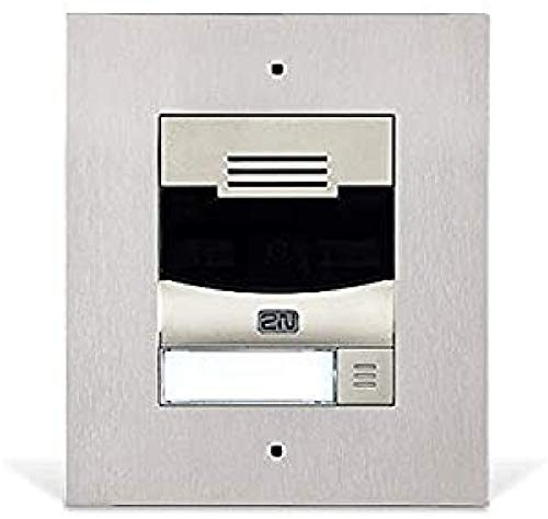 2N Telecommunications IP Solo Video intercom System Nickel