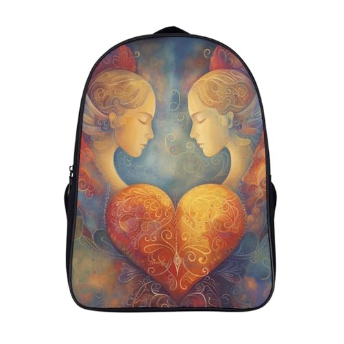 Mochila para niños Angel que evita dolores de espalda con ajuste de pecho 3D y capa