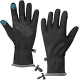 Photo Gallery monimo guanti invernali da donna e da uomo, impermeabili, con touch screen, per guida, corsa, allenamento, escursionismo, sport, nero , l Photo Gallery monimo guanti invernali da donna e da uomo, impermeabili, con touch screen, per guida, corsa, allenamento, escursionismo, sport, nero , l