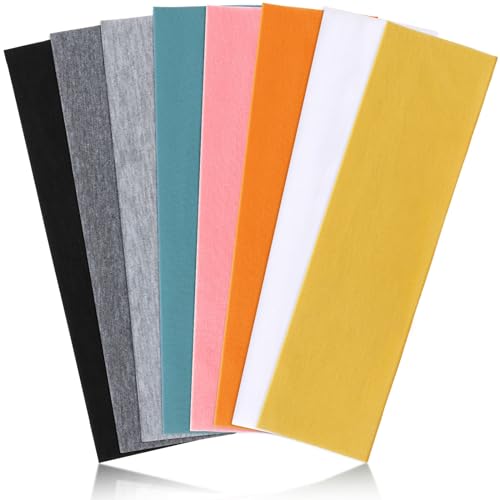 DRESHOW 6cm Wide Headband for Women Men Stretchy Head Band Gym Exercise Yoga Headbands for Women's Hair