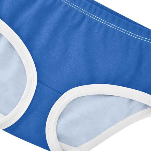 Joisal Girls Underwear Toddlers 2t Cotton Panties for Girl Stylish Kids Briefs Undies Cobalt Blue4