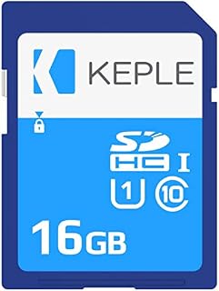 16GB SD Memory Card | High Speed SD Card Compatible with Canon IXUS 140, 180, 185, 255 HS, 132 HS, 265 HS, N100, G9 X II, DSLR Digital Camera | 16 GB UHS-1 U1 Class 10 SDHC SD-16G-C10-U1/8