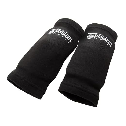 Tandem Sport Volleyball Elbow Pads - Avoid Floor Burns & Bruising - One Size Fits Most - 2 Pads, TSELBOWPADS, Black