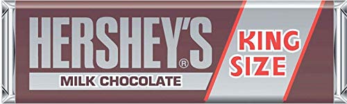 Hershey's Barra de caramelo de chocolate con leche tamaño King Size 2.6 oz. - Cantidad total 18