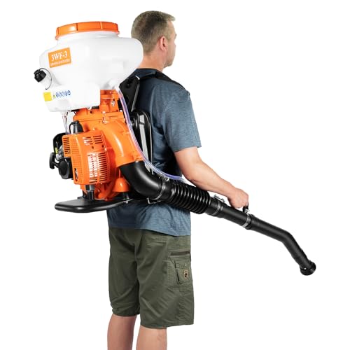 Agricultural Mist Duster Sprayer, 43CC Backpack Gasoline Powered Garden Blower Machine with 14L Tank