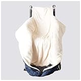 PMVJGKSVT Wheelchair Blanket,s Windproof and Waterproof with Zipper Elderly Wheelchair Cover for All Wheelchairs Lightweight Blanket