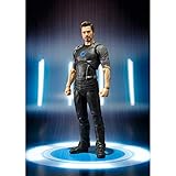 iron statue man Das Gesicht dieser Spielzeugfigur ist lebendig und charmant, mit einem lebendigen Aussehen, eleganten Gentleman und High-End-Atmosphäre.