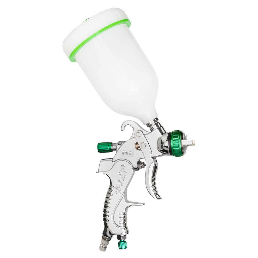 Pistolet à peinture pneumatique pour couvrir sans coulures les grandes surfaces