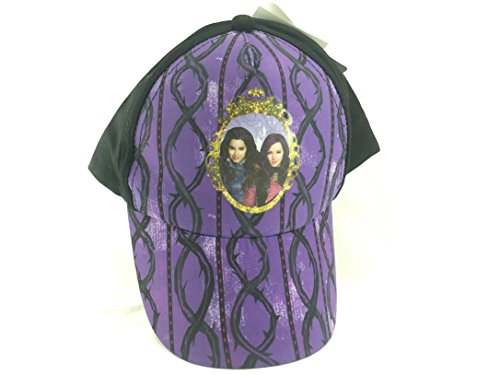 Casquette Descendants Disney violette aux finitions soignées et design authentique brodé